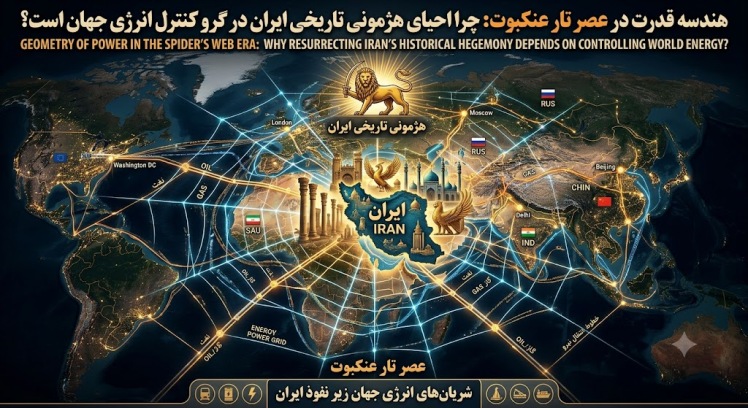 هندسه قدرت در عصر تار عنکبوت: چرا احیای هژمونی تاریخی ایران در گرو کنترل انرژی جهان است؟