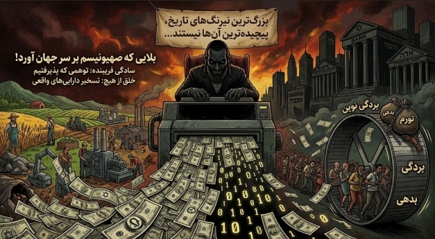 بلایی که صهیونیسم با محوریت یهود بر سر جهان آورد !